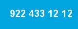 922 433 12 12